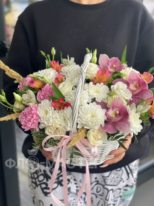 Композиция &laquo;Воздушная корзинка&raquo;