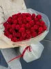 Красные розы 40см 51шт