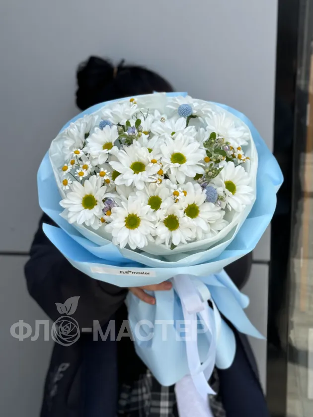 Букет &laquo;Тайна синего океана&raquo;