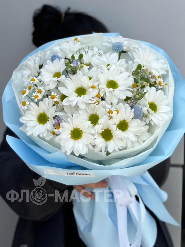 Букет &laquo;Тайна синего океана&raquo;