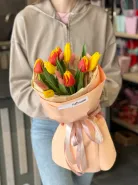 Букет &laquo;9 тюльпанов микс яркий&raquo; 1