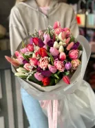 Букет &laquo;51 тюльпан микс&raquo; 0