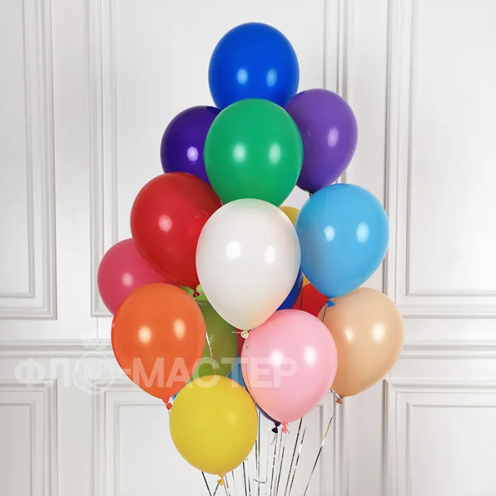 Гелиевый шар 17 шт