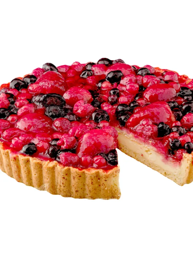 Чизкейк с лесными ягодами