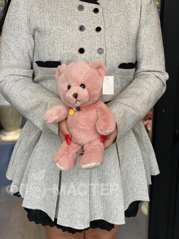 Мишка с бусами