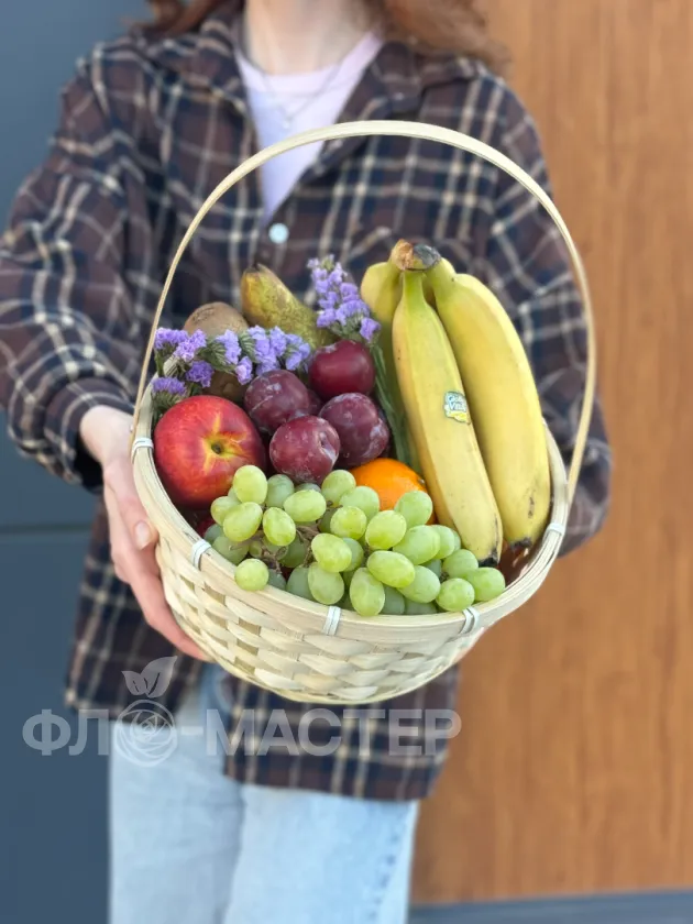 Корзина фруктов &laquo;Для поднятия настроения&raquo;
