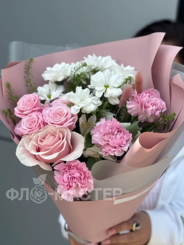 Букет &laquo;Розовое сияние&raquo;