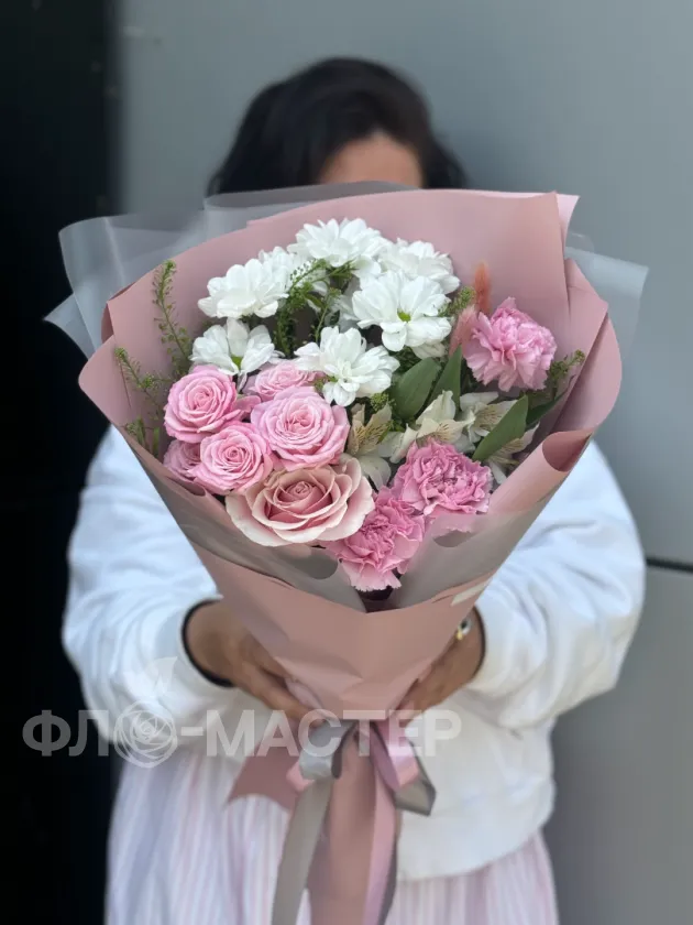 Букет &laquo;Розовое сияние&raquo;