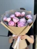 Букет из пионов «Маршмеллоу»
