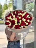 Розы микс 50см 101шт 0