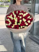 Розы микс 50см 101шт 2