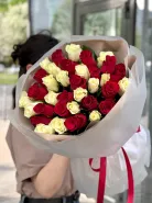 Розы микс 50см 35шт 0