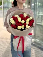 Розы микс 50см 25шт 2