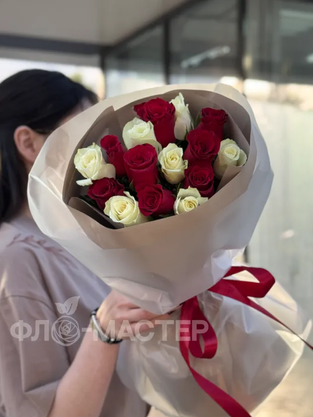 Розы микс 50см 15шт