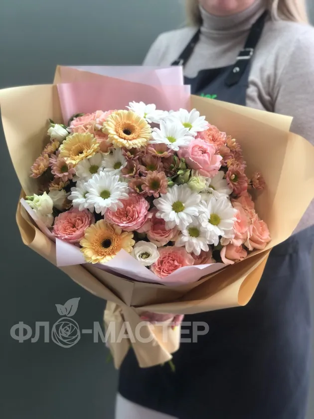 Букет &laquo;Персиковое наслаждение&raquo;