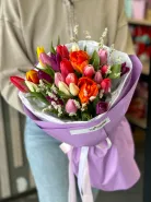 Букет &laquo;25 тюльпанов весна&raquo; 0