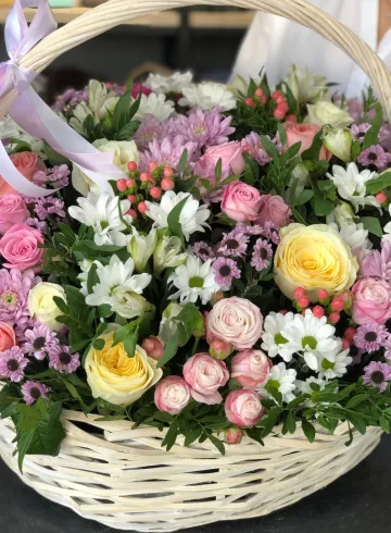 Композиция  «Цветочный гигант» от интернет-магазина цветов в 