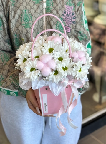 Композиция «Розовая камелия» от интернет-магазина цветов в 