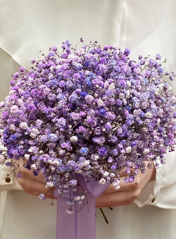 Букет невесты «Цветные облачка» от интернет-магазина цветов в 