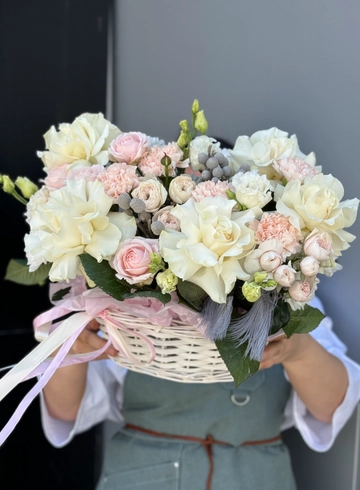 Композиция &laquo;Винтаж&raquo; от интернет-магазина цветов в 