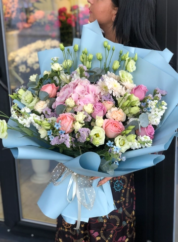 Букет «Лазурный» от интернет-магазина цветов в 