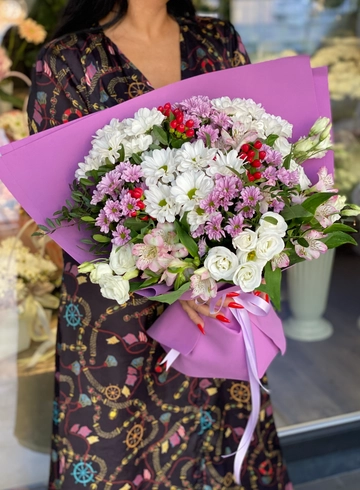 Букет «Полярная звезда» от интернет-магазина цветов в 