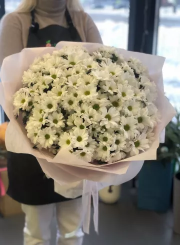 Букет «Ромашковое поле» от интернет-магазина цветов в 