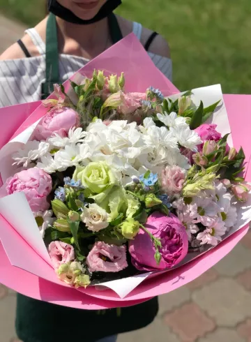 Букет «Зефирное облако» от интернет-магазина цветов в 