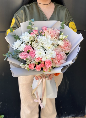 Букет «Счастливый миг» от интернет-магазина цветов в 