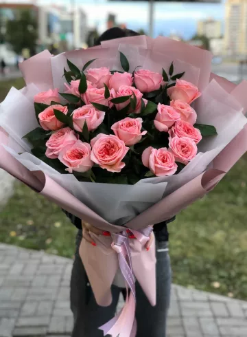 Букет &laquo;Пионовидное счастье&raquo; от интернет-магазина цветов в 