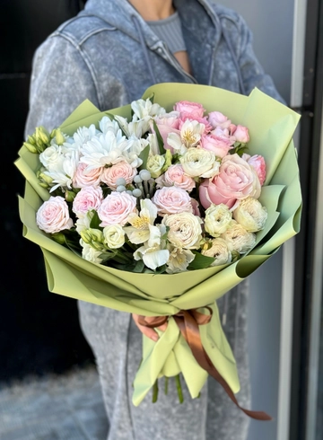 Букет «Фисташка» от интернет-магазина цветов в 