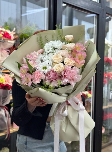 Букет «Нежные грёзы» от интернет-магазина цветов в 