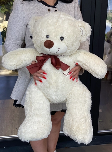 Мишка &laquo;Пушистик&raquo; 80 см от интернет-магазина цветов в 