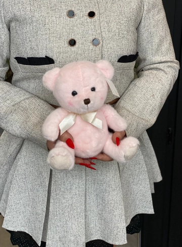 Мишка с бантиком от интернет-магазина цветов в 